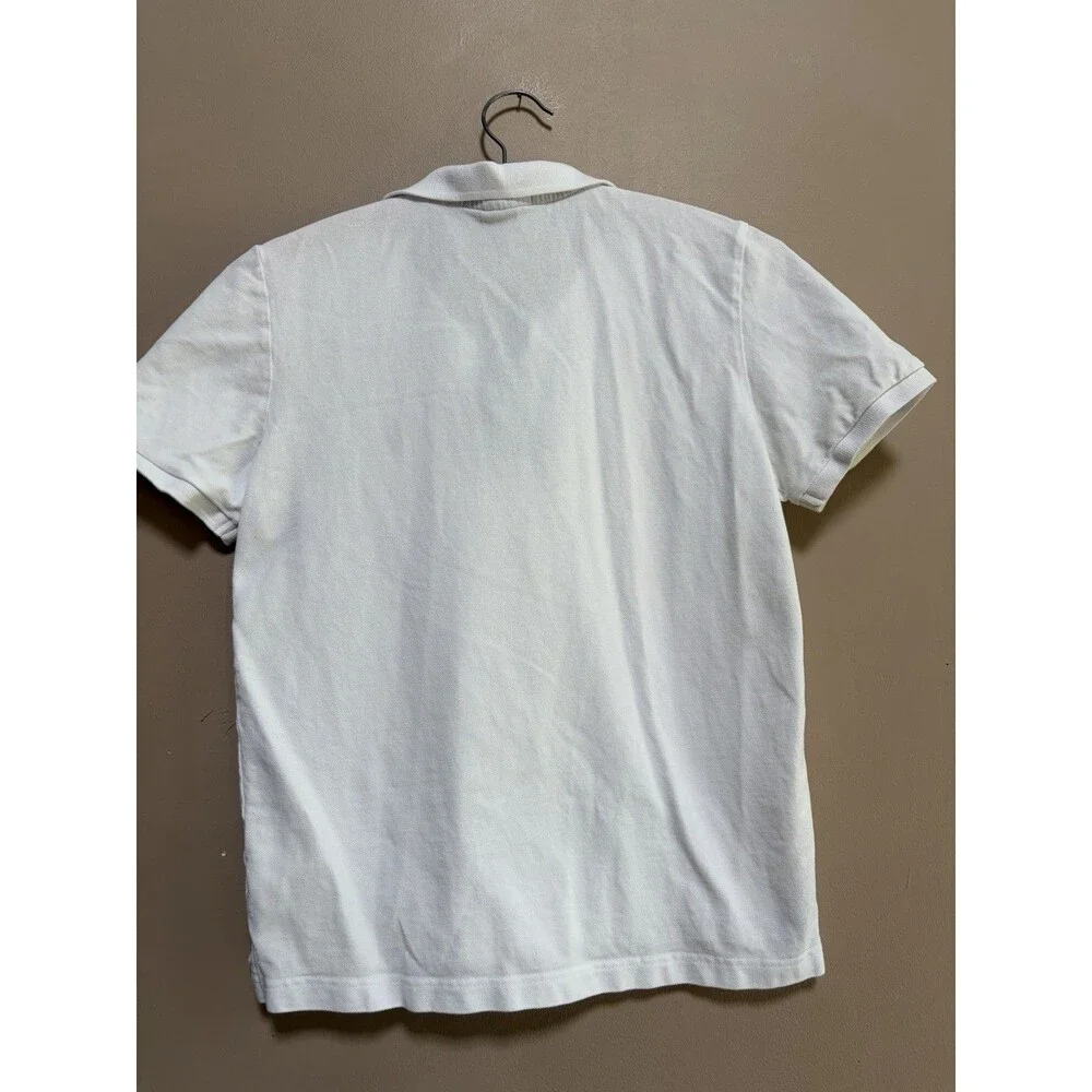 US Polo Assn Kids Boys Cotton White‎ Short Sleeve Pique Polo Shirt Size XL 14-16